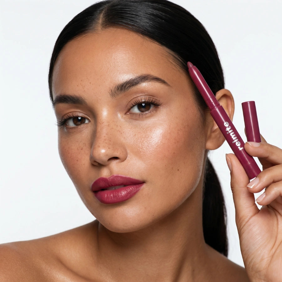 Lined lips that